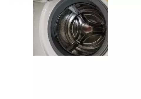 Samsung Front Load Washer With VRT (WF21OAN) Electric Dryers (DV210A) with pedestal drawers.